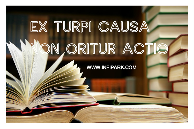Ex Turpi Causa Non Oritur Actio The Law Of Contract Saut Studocu