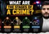 What are the stages of a crime?