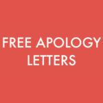 apology letters