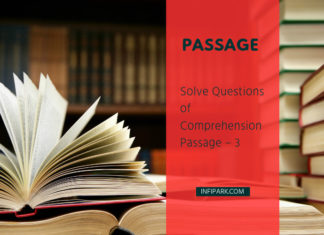 Solve Questions of Comprehension Passage – 3 comprehension-passage-3