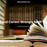 Find and Correct Wrongly Spelt Words