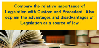 importance-of-legislation-with-custom-and-precedent