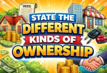 State the Different Kinds of Ownership.