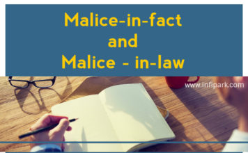 malice-in-fact-law