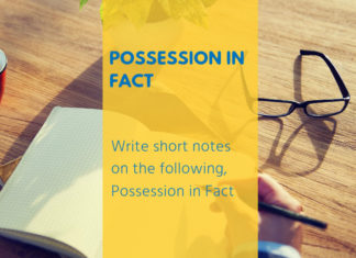 possession-in-fact