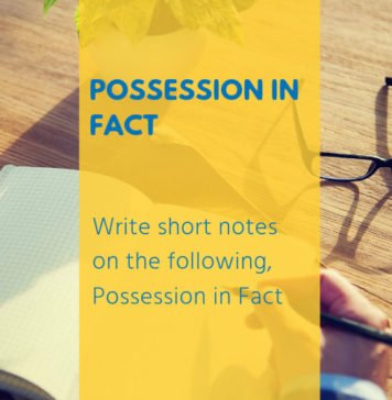 possession-in-fact
