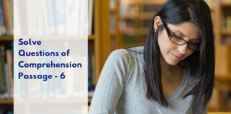 COMPREHENSION PASSAGE 6