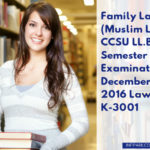 FAMILY LAW MUSLIM LAW