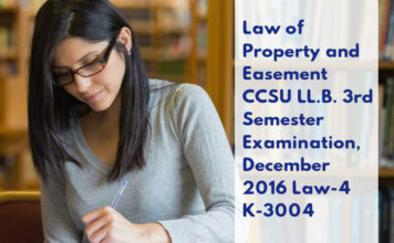 LAW PROPERTY EASEMENT