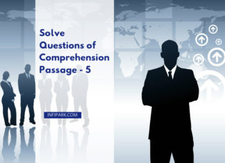 Solve Questions of Comprehension Passage – 5