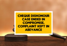 cheque dishonour