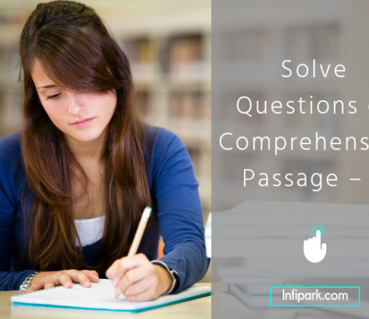 Comprehension passage