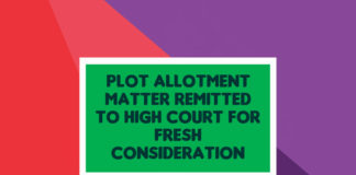plot allotment matter