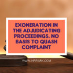 EXONERATION ADJUDICATING