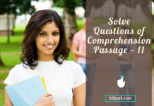 comprehension passage