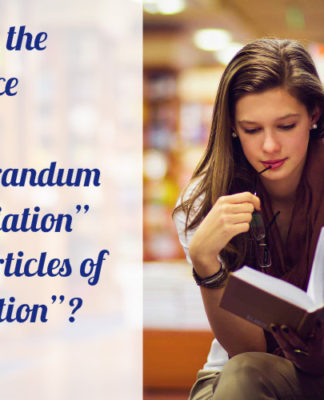 What is the difference between “Memorandum of association” and “Articles of Association”? moa aoa