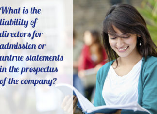 liability directors admission