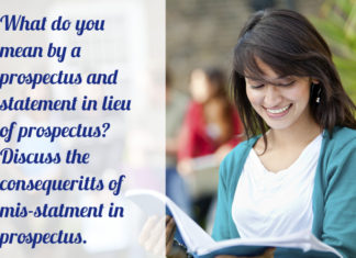 statement lieu prospectus