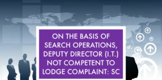 DEPUTY DIRECTOR NOT COMPETENT LODGE COMPLAINT