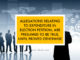 ALLEGATIONS RELATING TO EXPENDITURE IN ELECTION PETITION, ARE PRESUMED TO BE TRUE, UNTIL PROVED OTHERWISE Expenditure in election