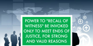recall witness