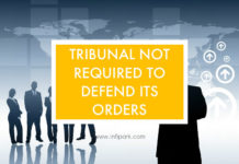 tribunal defend orders