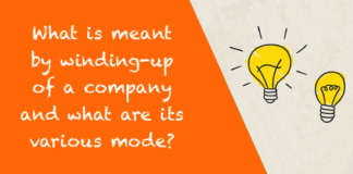 winding up company