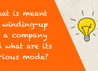 winding up company
