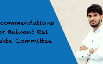 Balwant rai Mehta committee