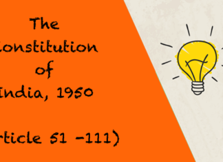 The Constitution of India 1950 Article 51 111