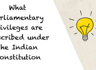 parliamentary privileges indian constitution