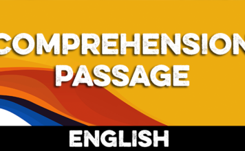 comprehension passage