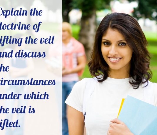 doctrine of lifting the veil