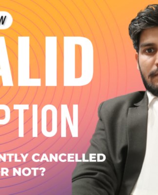 Can a valid adoption be subsequently cancelled or not?