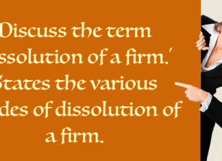 dissolution of firm
