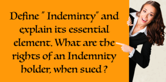 indemnity