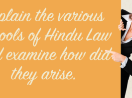 schools of hindu law