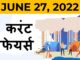 June 27, 2022 | Daily Current Affairs june 27