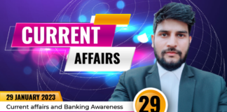 29 january 2023 current affairs