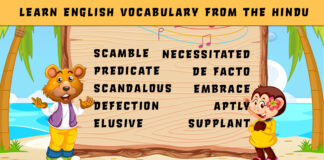 Learn English Vocabulary from The Hindu | Day 3