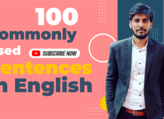 100 commonly Daily Used Sentences in English