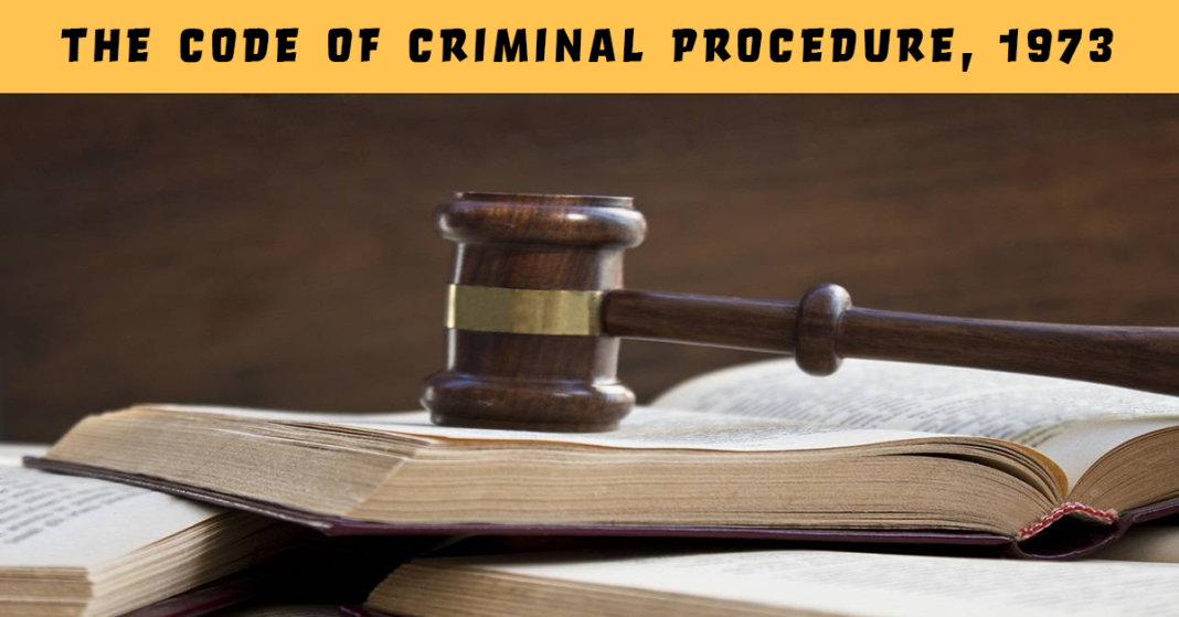 THE CODE OF CRIMINAL PROCEDURE, 1973