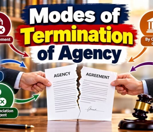 Modes of Termination of Agency