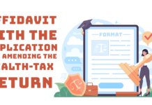 Affidavit With The Application For Amending The  Wealth-Tax Return