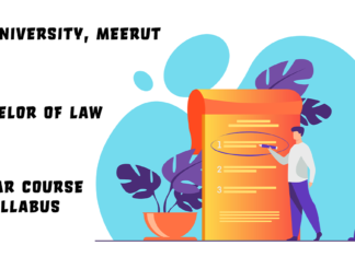 CCS University, Meerut | LL.B. 3 Year Syllabus CCS University, Meerut | LL.B. 3 Year Syllabus