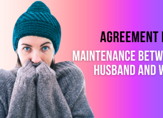 Agreement for Maintenance Between Husband and Wife Agreement for Maintenance