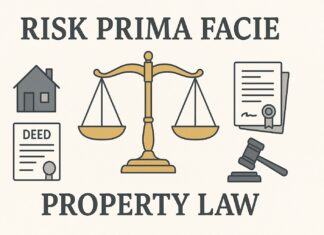 “Risk prima fade passes with the property”.Explain this statement.