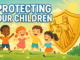 Positive YouTube thumbnail showing Supreme Court decision protecting children from stray dogs