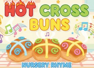 HOT CROSS BUNS NURSERY RHYMES