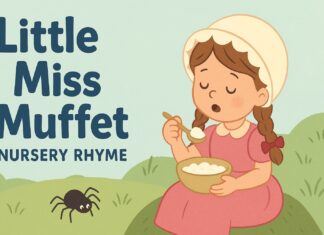 LITTLE MISS MUFFET NURSERY RHYMES LITTLE MISS MUFFET